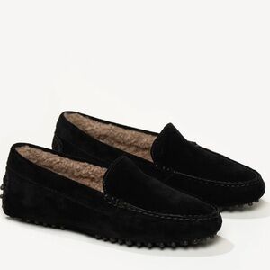 NWOT M.Gemi Italian Women’s The Felize Shearling Loafers /Moccasins Size 36